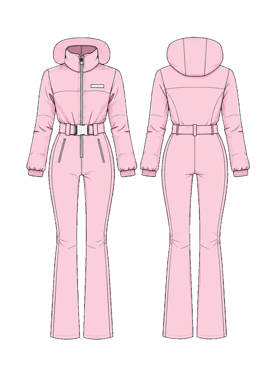 Pink Luna, איור החליפה